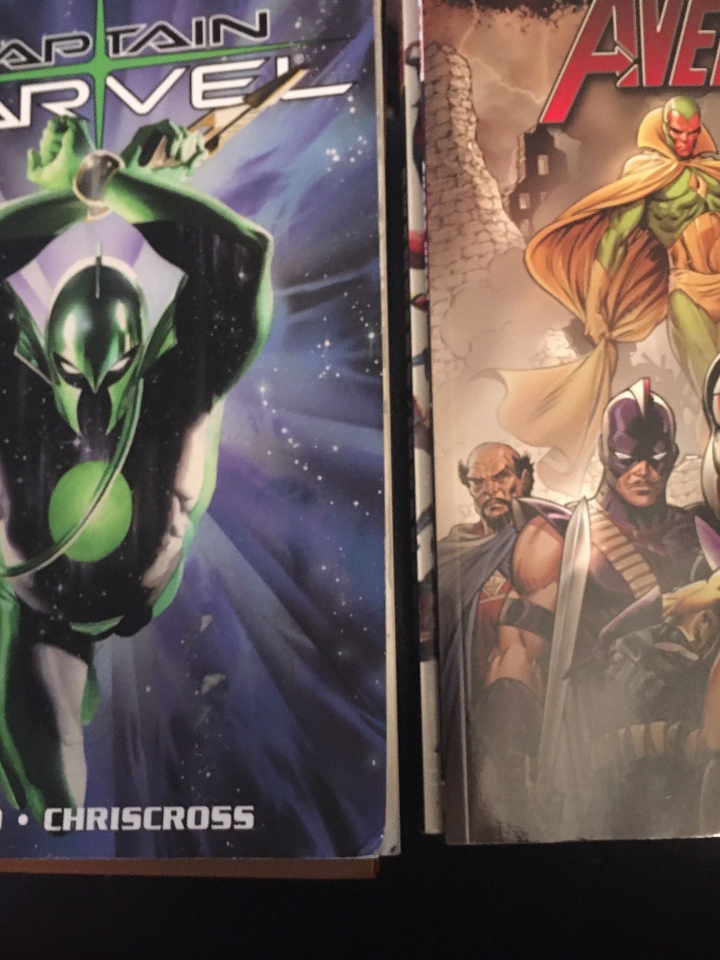 4 Marvel Comic Graphic Novels