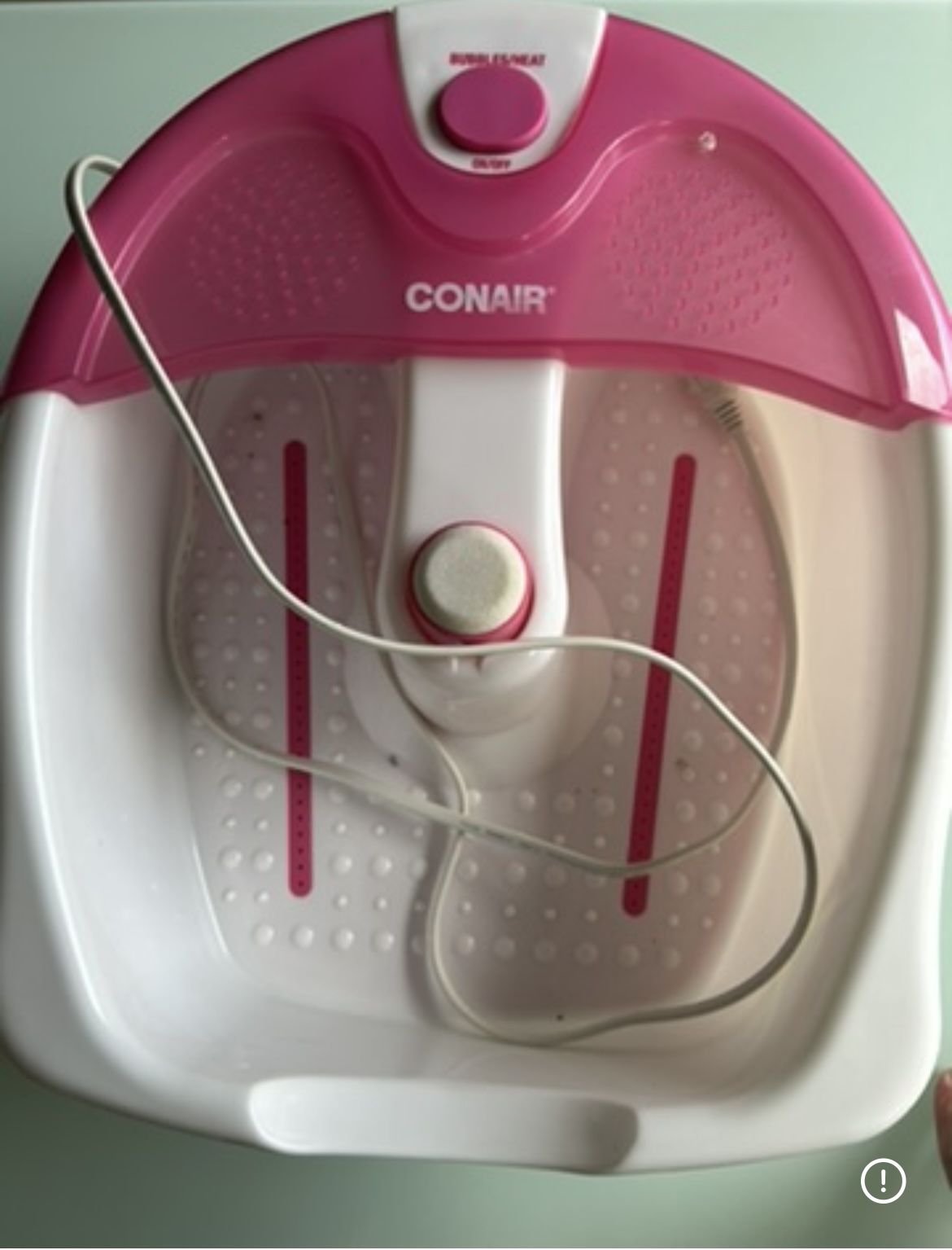 Conair Foot Spa with Bubbles And Massage