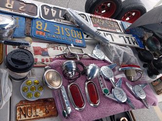 Vintage car parts