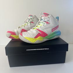 Moolah Neon Glo Sneakers-Size 4.5 Youth