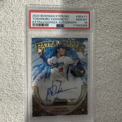 Dodgers Yoshinobu Yamamoto Baseball Card