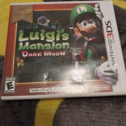 Luigis Mansion Dark Moon Nintendo 3ds