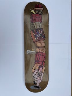GIRL DECK EMOTIONAL BAGGAGE SKATEBOARD DECK 8.25