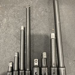 Pittsburgh Impact Extension Sets 3/8 And 1/2 Drive