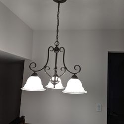 Pendant Light Fixture (3 Bulbs)

Excellent condition.
Pickup only in Brunswick. Thanks.