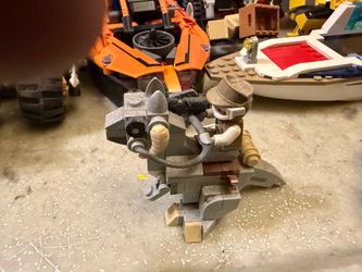 Lego Star Wars mini animal with mini figure rider