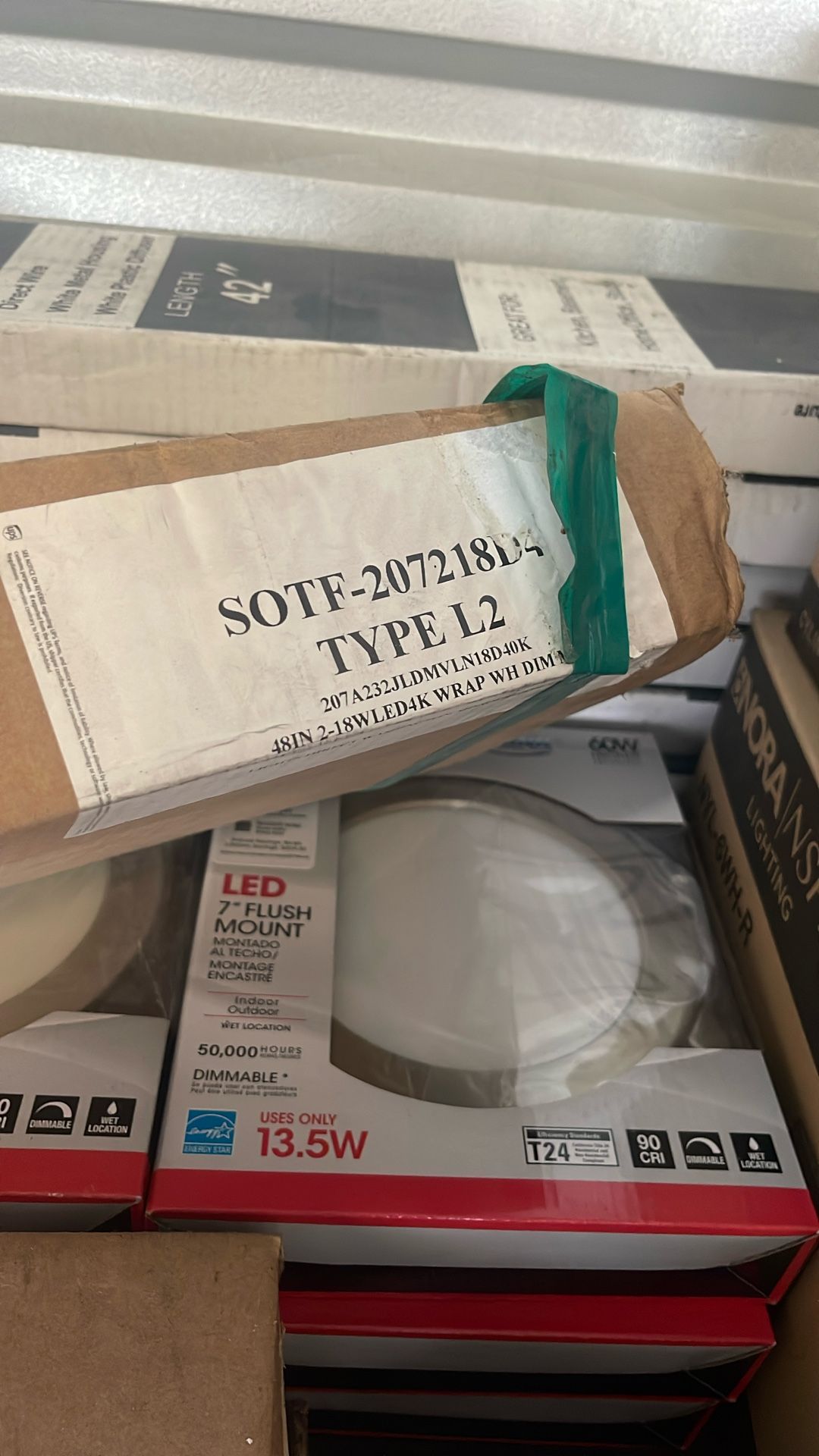 Amax Lighting 42 in. Fluorescent White Under Cabinet Light (2x)