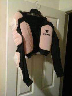 Motorcycle under suit top