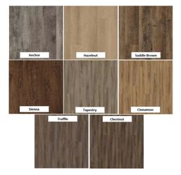 Glue Down Vinyl Plank Flooring in 8 colors starting at $.89/square foot - Familiar Frontier II