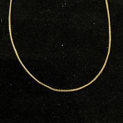 21k gold chain #110701-1 MJ
