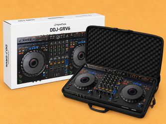 Pioneer DJ GRV6 Rekordbox Serato Controller 4-Channel Mixer CDJ Size Decks DDJ-GRV6 Soft Padded Carrying Case DJC-A3 Package 🚨 Payment Options Avail