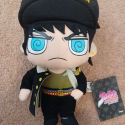 JoJo's Bizarre Adventure Jotaro Kujo Plush Doll 8" Viz Media Official Anime New