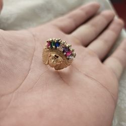 Gold Pinky Ring 