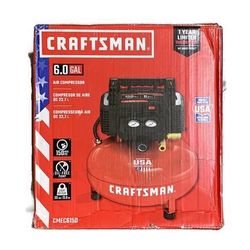 CRAFTSMAN CMEC6150 6-Gallon Portable Corded Pancake Air Compressor