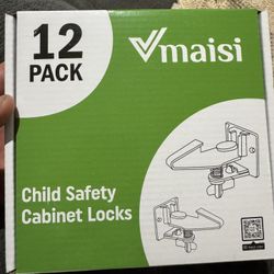 Maisi Child Safety Cabinet Locks 12 Pack