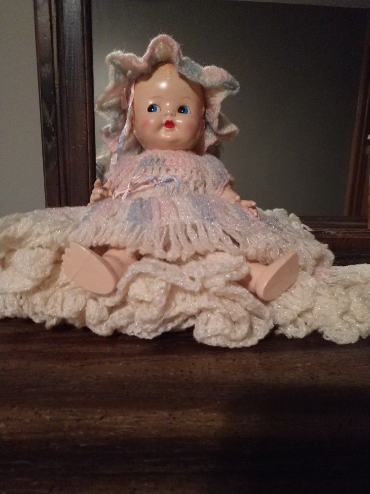 1950s Vintage Ideal Plastic Doll