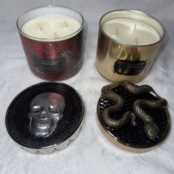 Halloween 💀🎃candles  ( Bath  & Body  Works)