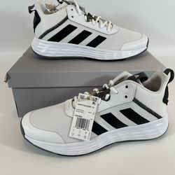 Size 11.5 - Adidas Own The Game White Black