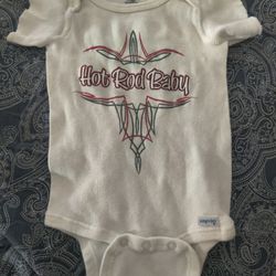 Toddler Rockabilly Hot Rod Onesie 