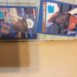 Baseball Card Partial Set Collections 82 donruss 86 donruss 87 fleer 89 upper Deck 