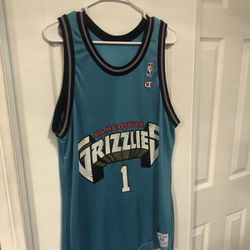 vintage champion grizzlies jersey 