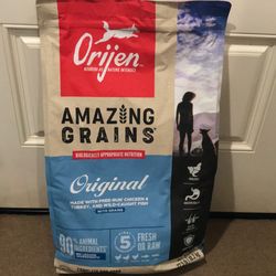 Pet Dog food  original appropriate  nutrition 22.5 lbs