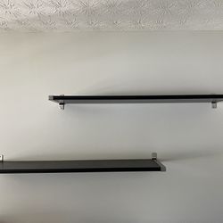 Floating Wall Shelves - Set of 2