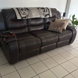 Two Part Love Seat Couch