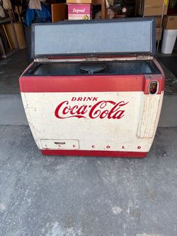 Vintage Coca-Cola Ice Chest Cooler