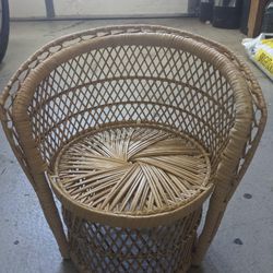 Wicker Tiny Plant Holder 