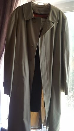 Men's London Fog trench coat