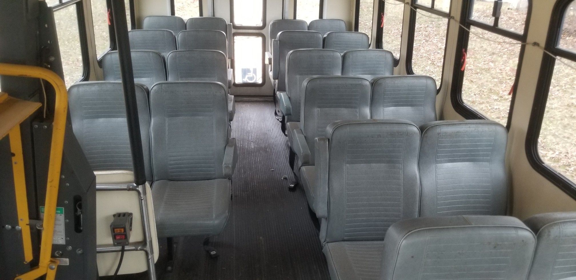 Shuttle bus seats