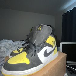 Yellow Toe Jordan 1s