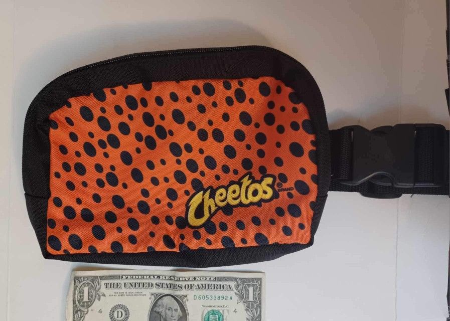 Cheetos branded cross-body pack