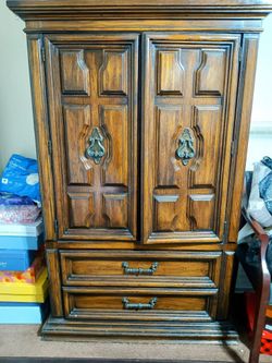Wood Cabinet