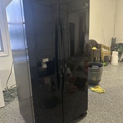 Black Kenmore Refrigerator 