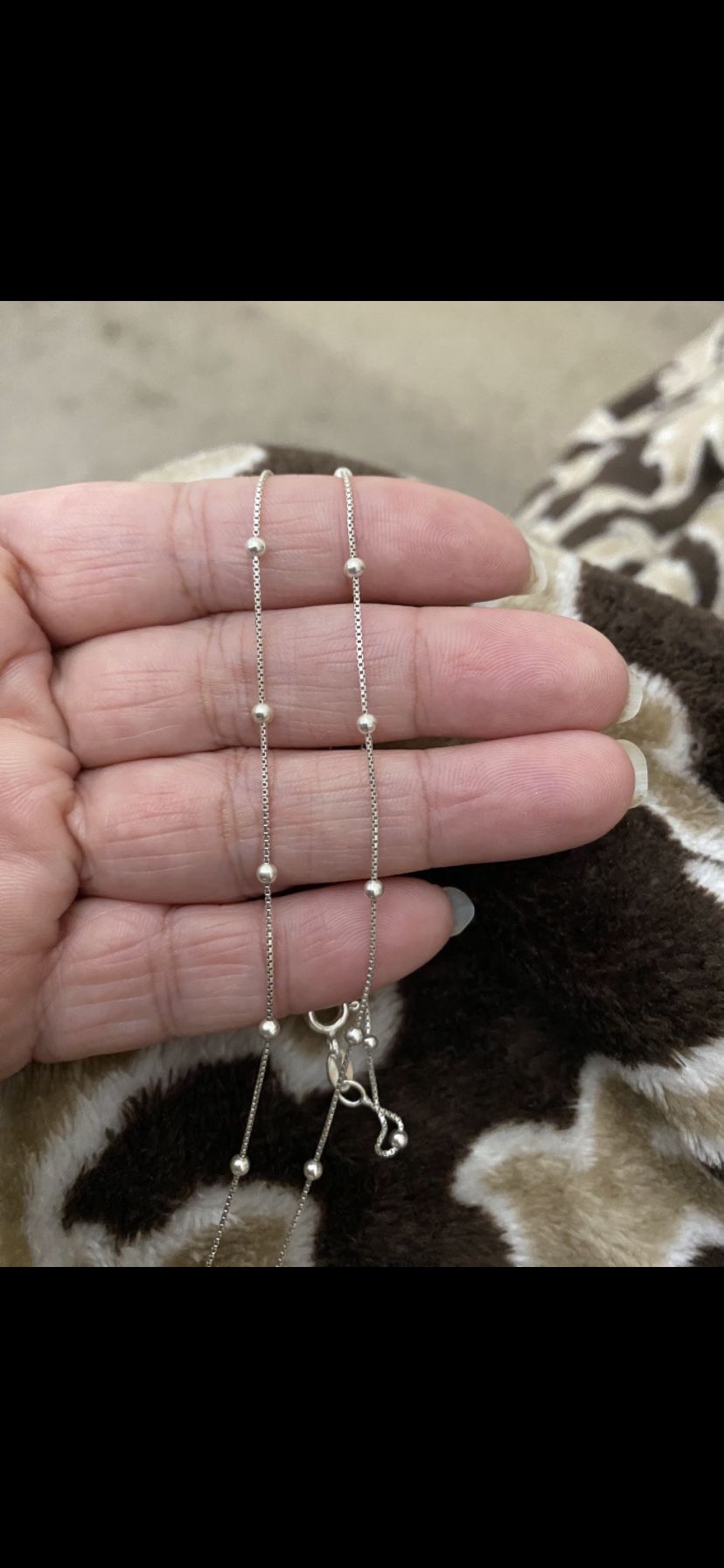 Real 925 Sterling Silver Chain Necklace $38 Each 