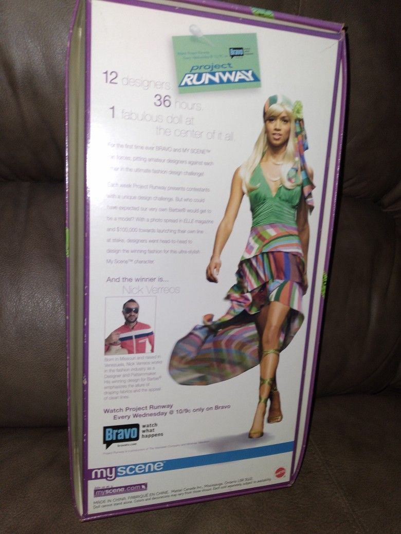 My Scene Project Runway Nick Verreos Barbie Doll for Sale in Lake Wales FL OfferUp