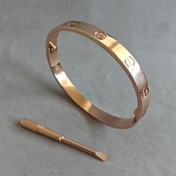 Love Rose Gold Unisex Bracelet 