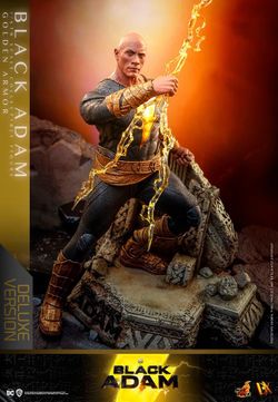 BLACK ADAM GOLDEN ARMOR VERSION DELUXE DX31
