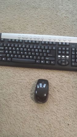 Wireless keyboad and mouse