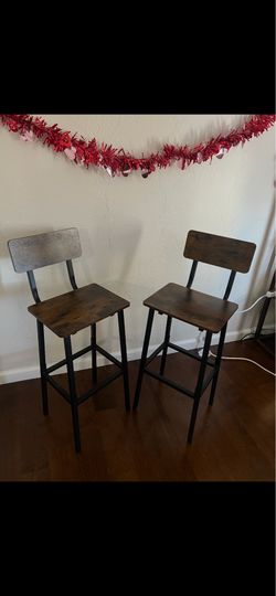 Wooden stools