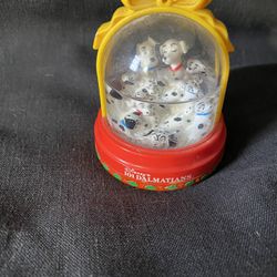 Original Christmas 101 Dalmatian Snow Globe