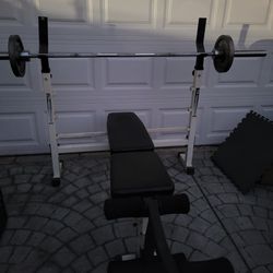 bench press n weights
