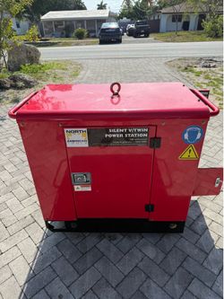 only 10 hours Gas generator “Silent V/Twin Power only 10 hours