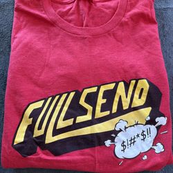 Red FULLSEND Graphic T-Shirt