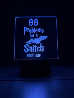 99 Problems LED Acrylic Sign