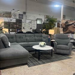 SECTIONAL COUCH FOR LIVING ROOM HIGH QUALITY FOAM CUSHIONS - [NEW]