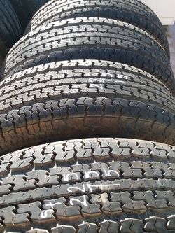 ST225 75 15 four good trailer tires $25 each