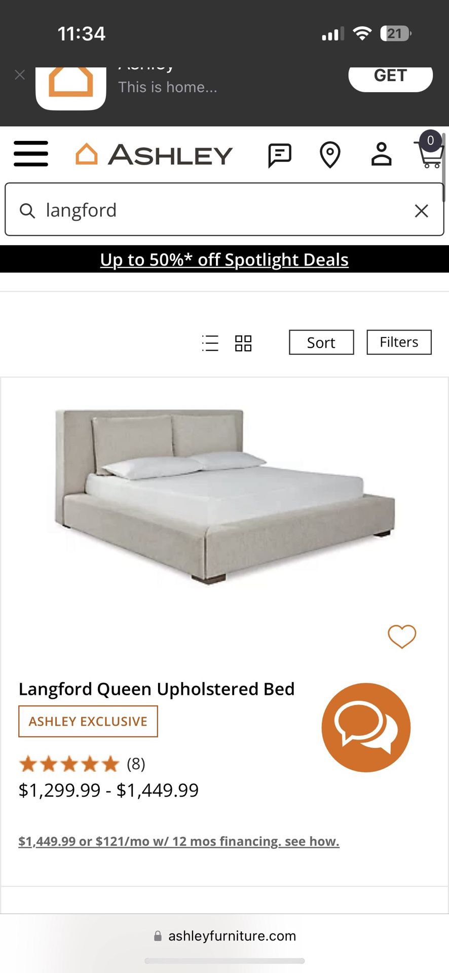 Large Kingsize Bed frame 